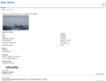 Tablet Screenshot of mesno.cz